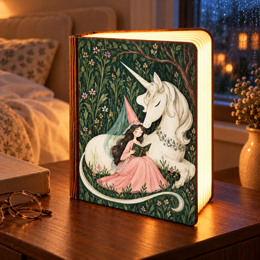 Enchanted Unicorn Folding Book Lamp, Vintage Fairy Tale Night Light, Cottagecore Gift for Book Lovers b2fb41a3-1ef6-46be-9865-a8511039a72c--n-s-ch-k-l-n-b-n-gi-ng-1.png