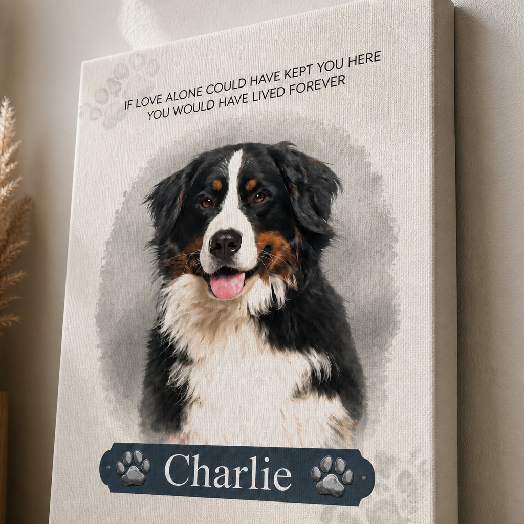 Pet Memorial Watercolor Portrait Canvas – Name + Photo - Personalized Canvas b2fd40b9-673c-4895-ae4b-63d1bf66ddad.jpg
