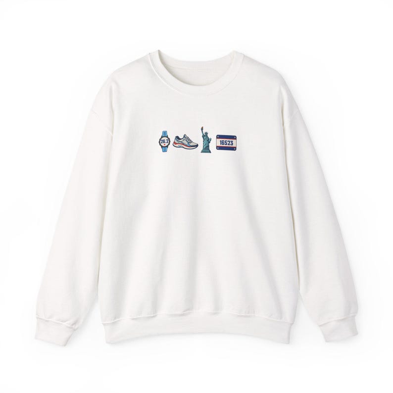 Personalized NYC Running Sweatshirt, Custom Race Bib 26.2 Runner Shirt, New York Finisher Gift, Running Crewneck, Marathon Gift Ideas b3091fd0-c53a-4b74-a6fc-a4183dfec07c-92.jpg