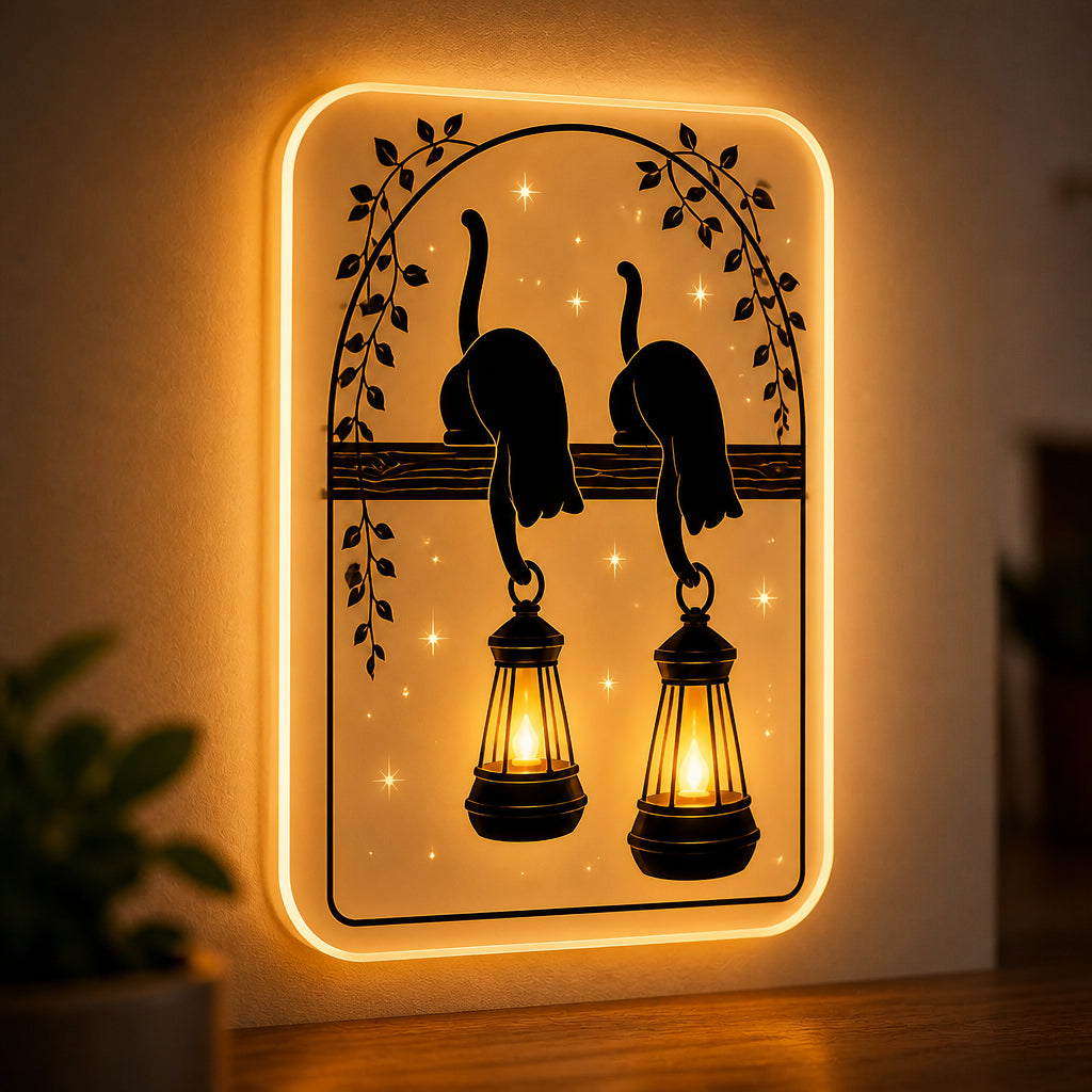 Lantern Cats Acrylic Night Light - Acrylic Night Light b35d9372-6eb7-4a04-924e-eccad1a068ae.jpg