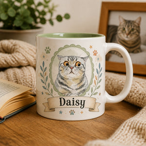 Custom Pet Portrait Name Mug (Watercolor Cameo) - Personalized Mug b3737d7a-5812-459a-89d0-a5061ffc9d88.jpg