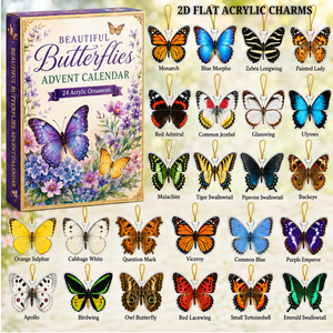 Beautiful Butterflies Advent Calendar 2026 - 24-Day Festive Countdown, Acrylic Charms Blind Box - Gift For Butterfly Lovers b386fbf7-93d6-4d57-91ef-dbbcf00f22ee-butterfly-text.png