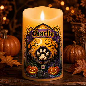 Spooky Pet Name Halloween LED Flameless Candle - Personalized Custom Led Flameless Candle b3c62854-cc79-4f2c-a672-7adc6bac9330.png