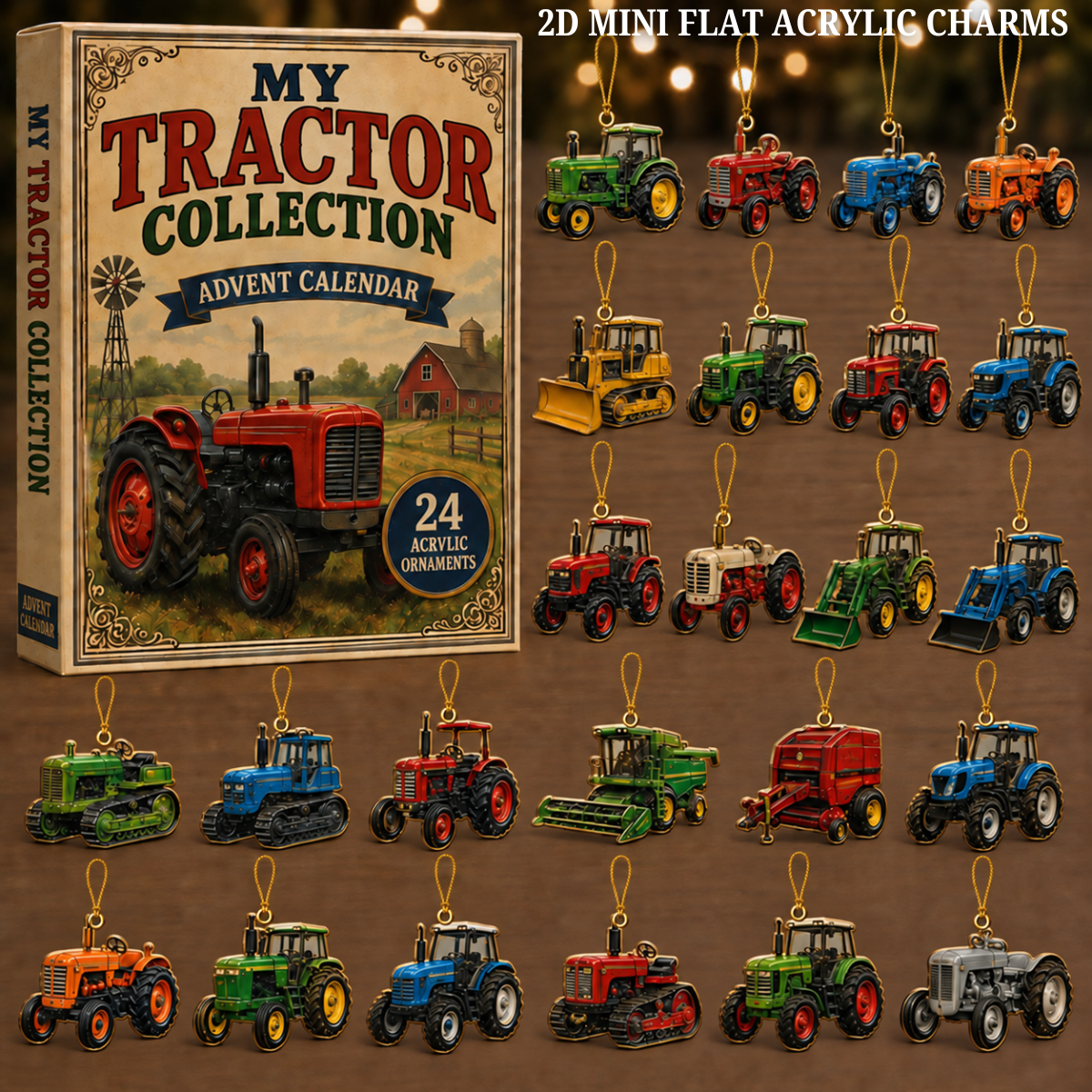 Tractor Collection Advent Calendar 2026 - 24-Day Festive Countdown, Acrylic Charms Blind Box - Gift For Farmer b3e37f37-1aa8-4abe-a8ed-4615f437a8b8-tractor-text.png