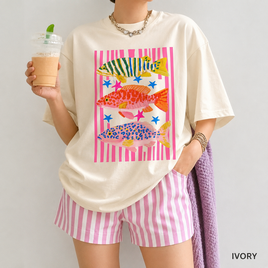 Comfort Colors Colorful Maximalist Tropical Fish Trio T-Shirt b3e3ffa6-6ded-471f-b537-65d8fad8a70f-5ea54caa-91d2-47b9-b493-502f3805f9e2.png