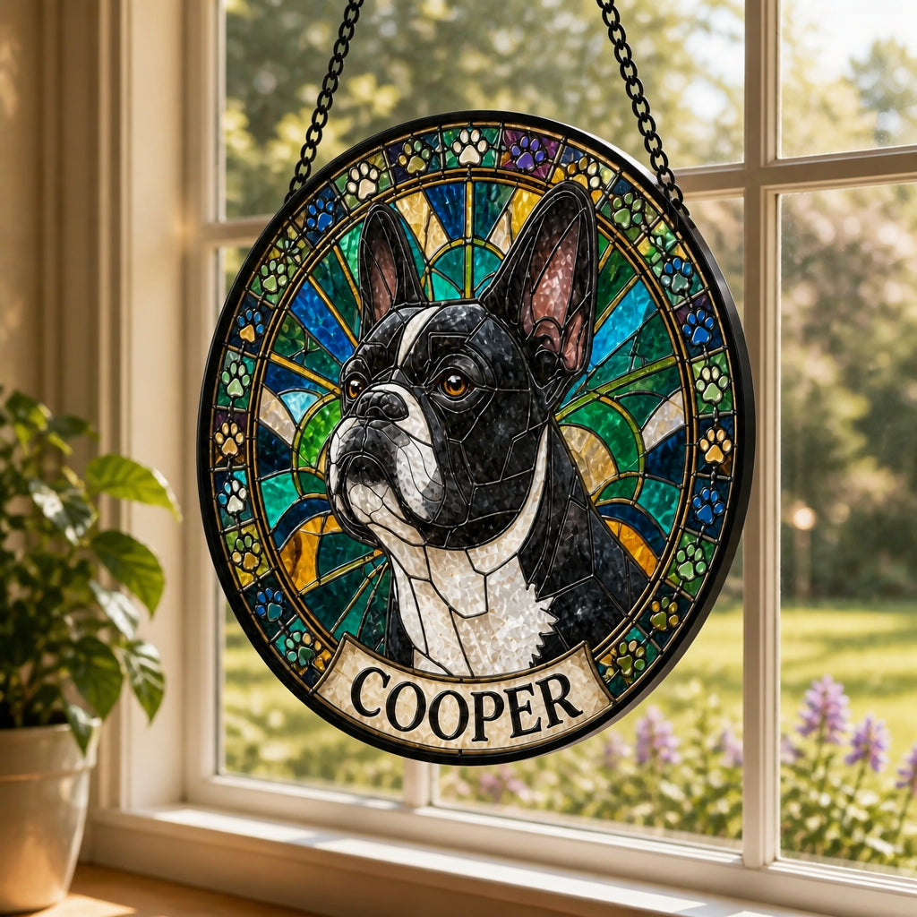 Custom Stained-Glass Pet Portrait Suncatcher – Round - Personalized Suncatcher Stained Glass b42b0a38-c1ec-48a2-8a9b-9030eeebbbdb.jpg