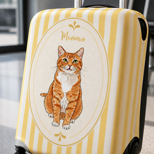 Personalized Cat Portrait Luggage Cover with Name - Personalized Luggage Cover b44c22df-adc4-432a-87a8-d79a4485746f.jpg