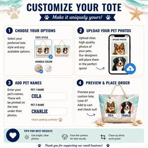 Custom Pet Portrait Beach Tote – Nautical Badge Edition - Personalized AOP Tote b459766b-34c7-478e-a228-21f9f09a45b9.jpg