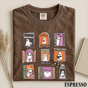 Too Cozy To Haunt Shirt, Cute Ghost Window Graphic Tee, Cozy Halloween Spooky Season Comfort Colors T-Shirt Fall Gift for Ghost Lovers b461a90e-9108-4587-a65a-459e446e53d3-5_converted.png