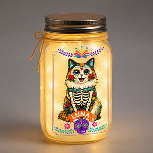 Day of the Dead Custom Pet Portrait Mason Jar Light - Personalized Mason Jar Light b4941ca3-4e69-43c6-a513-c4c89069593e.jpg