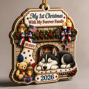 Pet’s 1st Christmas With My Forever Family Ornament – Name & Year - Personalized 3-Layered Wood Ornament b4a7b2d3-6807-4c01-b879-ad07aae2e692.jpg