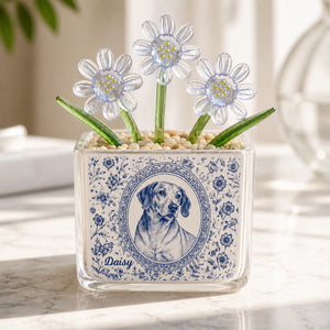 Chinoiserie Pet Cameo Mini Plant Pot – Photo-to-Etching + Name - Personalized Mini Glass Plant Pot b4d9df73-c077-4f04-936c-766c6f314d17.jpg