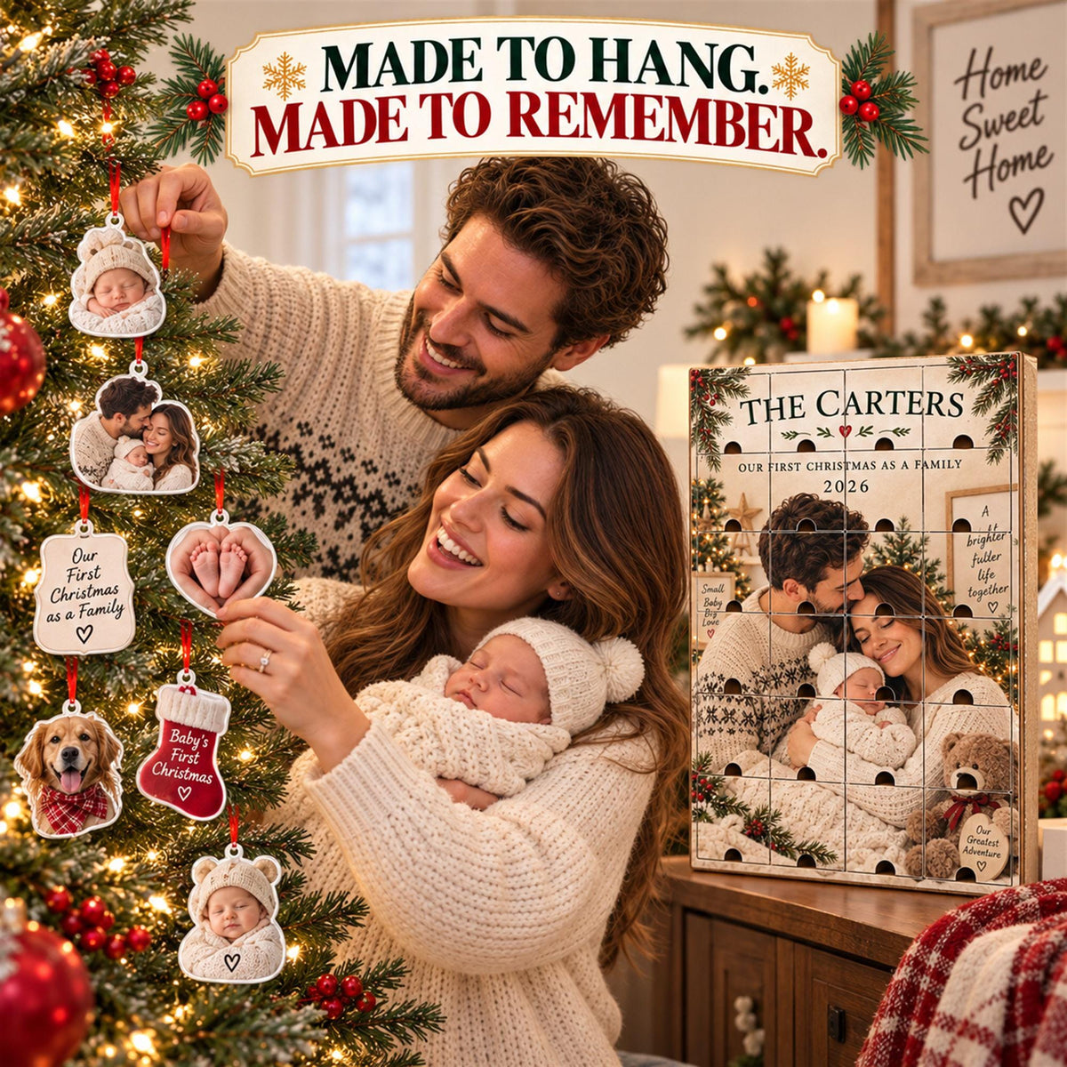 Personalized Family Advent Calendar with 24 Custom Photo Acrylic Ornaments, Baby’s First Christmas Gift, New Parents Keepsake, Family Gift b4de667c-b75d-4497-9125-3682ac498b6f-il_fullxfull.8647617389_dhi6.jpg