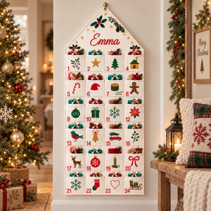 Personalized Advent Calendar 2026, Fabric Advent Calendar with Name, 24 Pocket Christmas Countdown Wall Hanging, Kids Reusable Holiday Decor b4f405ea-6e9e-4c76-894d-f968c050c965-hgsfretge-1-.png