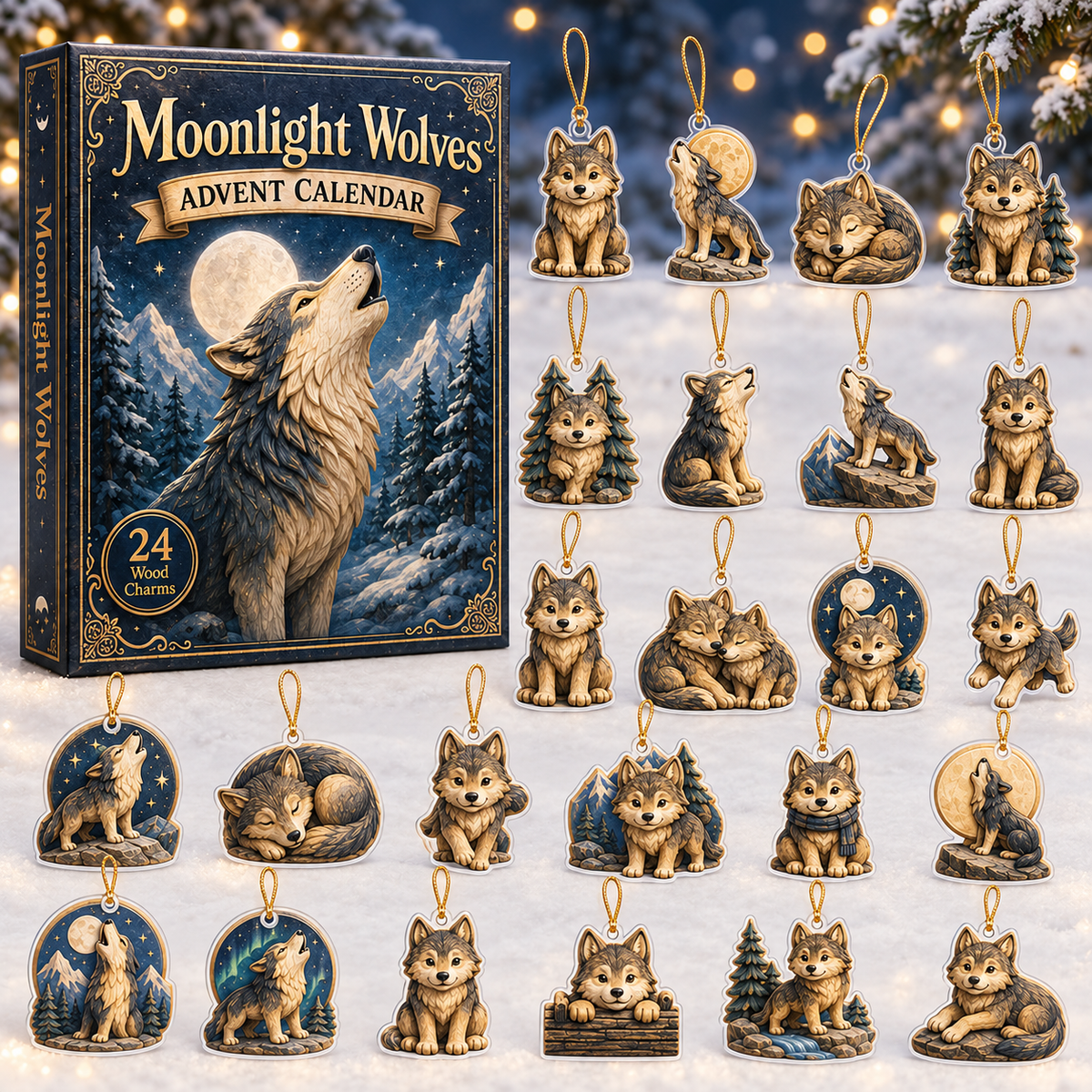 Moonlight Wolves Realm Advent Calendar 2026 - 24-Day Festive Countdown, Wooden Charms Blind Box - Gift For Animals Lovers b502dda8-de31-4071-91ae-fc8178cce834-wolf-box-charms.png