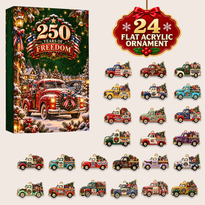 250 Truck Christmas Advent Calendar 2026 - 24 Day Spirits Countdown, Acrylic Charms Blind Box - Gift For Family b521d277-198d-480e-98ef-595d9a38a816-MOCKUP-5.png