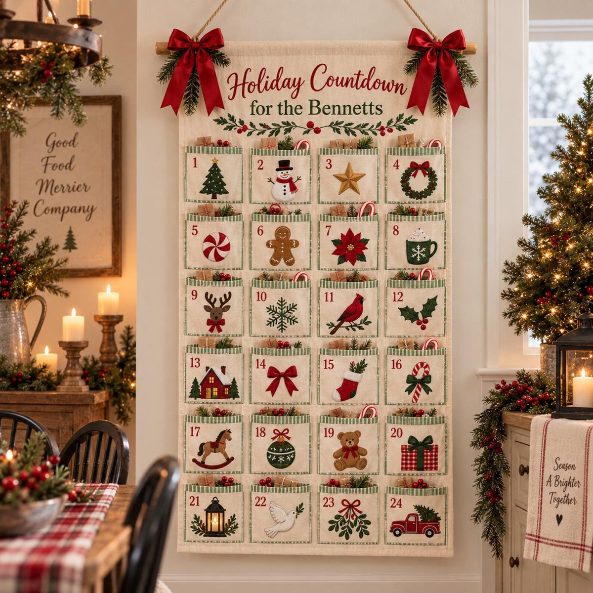 Personalized Christmas Advent Calendar, Custom Family Name Countdown, Kids Christmas Decor, Reusable Wall Hanging, Kids Xmas Gift b553bfeb-58f3-4a2d-8ce4-2253a1fa3e05-il_1588xN.8554682376_2fq1.jpg