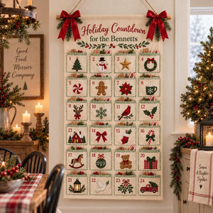 Personalized Christmas Advent Calendar, Custom Family Name Countdown, Kids Christmas Decor, Reusable Wall Hanging, Kids Xmas Gift b553bfeb-58f3-4a2d-8ce4-2253a1fa3e05-il_1588xN.8554682376_2fq1.jpg