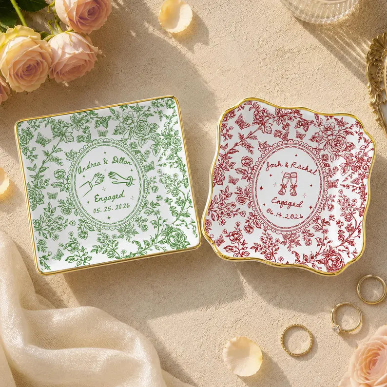 Personalized Ring Dish for Couple, Custom Engagement Ring Holder, Wedding Ring Dish, Bride to Be Gift b55a5c8f-0168-4a78-be0b-0c63ae3b2fd6-DSF-13-.webp