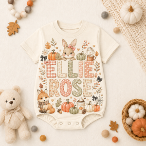 Personalized Fall Baby Romper, Custom Name Raccoon Hedgehog Pumpkin Bodysuit, Cute Autumn Baby Girl Outfit b56bbb76-f143-46dd-af74-347565820819-Image-Aug-14-2026-02_10_31-PM-2-.png