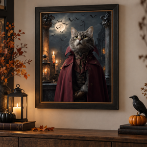 Personalized Halloween Pet Portrait with Pumpkin Cape – Custom Pet Canvas, Poster or Digital File Gift b56fd2fe-d062-4651-9dc8-74dc123d1639-5.png
