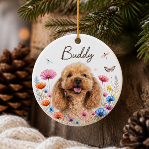 Winter Botanical Pet Photo Name Ornament - Personalized Ornament b571c145-75f3-49a4-bfcb-c716099b5b31.jpg