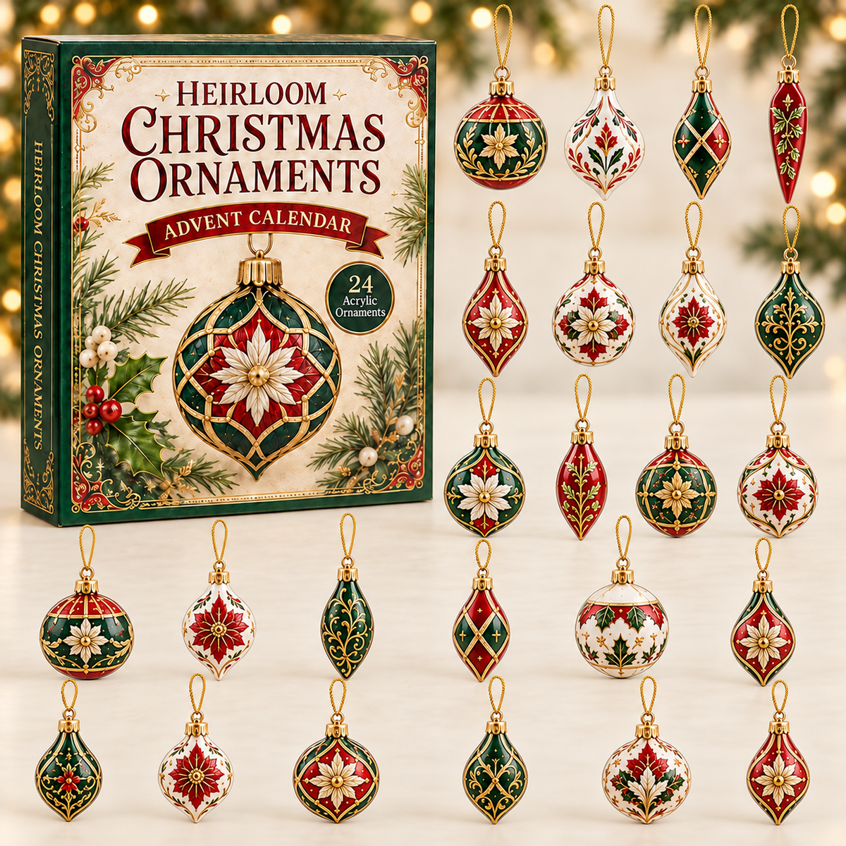 Heirloom Christmas Advent Calendar 2026 - 24-Day Festive Countdown, Acrylic Charms Blind Box - Gift For Christmas Lovers b585a724-2db2-4173-9508-90083af13c3d-heirloom-box-charms.png