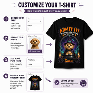 Admit It – Personalized Pet Halloween Tee (Photo + Name) - Personalized T-shirt b588e9bb-b1a1-4576-a7ad-46057b179500.jpg