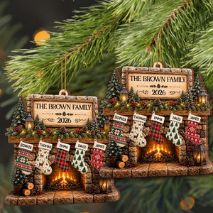 Our Family, Personalized Wood Ornament, Gift For Family and Holiday Lovers b59612e7-e6b2-42b1-ac70-6559b238221b-FAM1225_WDO6.jpg