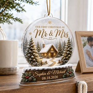 First Christmas Married - Personalized Acrylic Ornament - Custom Mr and Mrs Keepsake, Winter Cabin Ornament, Newlywed Gift b59cbe2b-b52c-4fb8-9492-23f8bd6128f4-t-i-xu-ng-2-.png