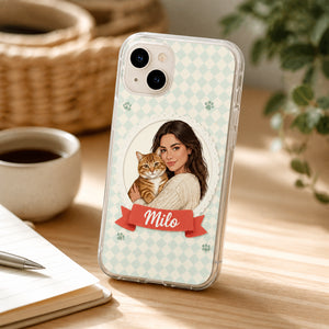 Framed Photo-to-Illustration Pet Portrait Phone Case with Name - Personalized Phonecase b5bf5bf2-cb7b-497c-ad8f-d525548e2f54.jpg