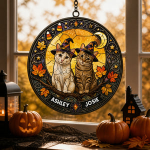 Halloween Stained-Glass Pet Suncatcher – Upload 1–2 Pets + Names - Personalized Suncatcher Stained Glass b5d10419-aa99-4dbc-8cb4-79ce1bba20c8.jpg