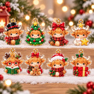 Highland Cow Advent Calendar 2026, 24 Christmas Cow Ornaments, Cute Farmhouse Christmas Decor, Cow Lover Holiday Gift b61c2a78-c6ee-434d-8c2d-6d8245645098-il_1588xN.8613939113_ki79.jpg