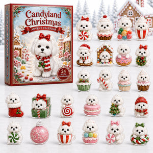 Maltese Candyland Christmas Advent Calendar 2026 - 24-Day Festive Countdown, Acrylic Charms Blind Box - Gift For Dog Lovers b628f461-951f-47d9-b253-e6fb46625d37-maltese.jpg