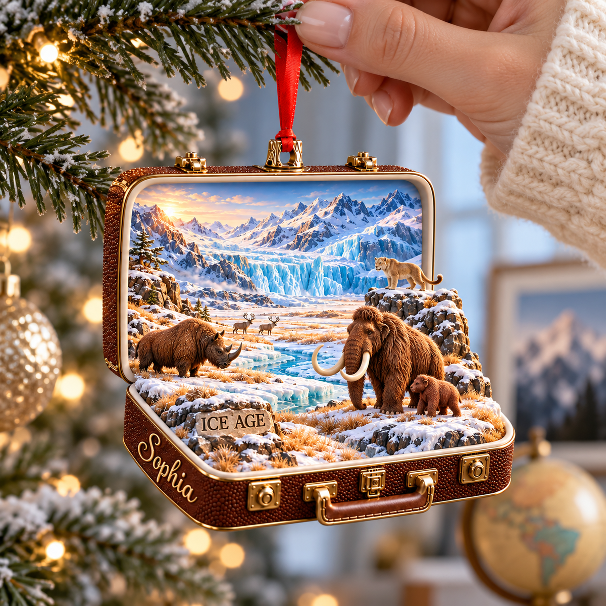 Personalized Ice Age 3D Suitcase Christmas Ornament – Woolly Mammoth Keepsake & Gift for Prehistoric Animal Lovers b62bf071-ac08-4174-8d88-57148cd5e301-Mammoth-Ice-Age-Suitcase-Ornament-3.png