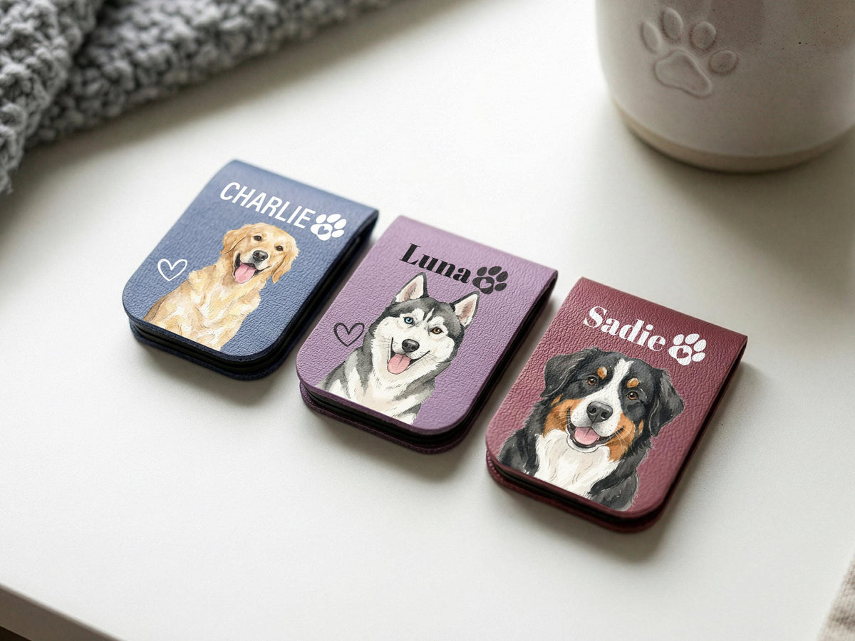 Custom Dog Cat Magnetic Bookmark, Personalized Dog Photo Bookmark, Pet Portrait Leather Bookmark, Pet Remembrance Gift, Pet Book Lover Gifts b646e5e6-f072-4982-a74b-601e65155186-il_fullxfull.7770878067_e5g9.jpg