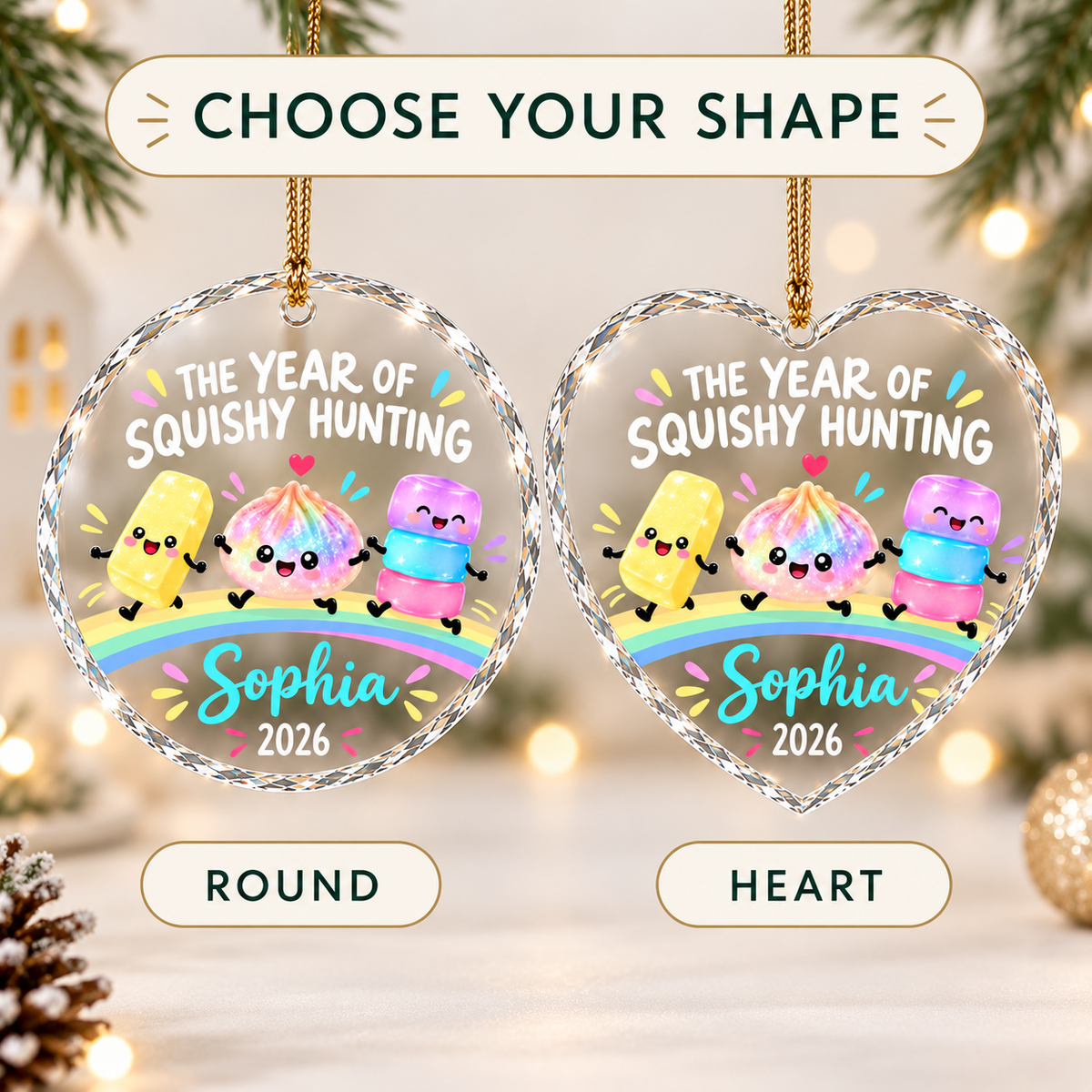 Custom Squishy Hunting Christmas Ornament, Personalized Year Of Squishy, Cute Kawaii Gift For Kids b67a32f5-8941-4777-8754-f14d77b06491-thy2.png