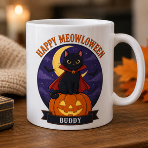 Happy Meowloween Cat Mug — Personalized Pet Name - Personalized Mug b685bbb1-98f5-4f2e-ace0-f0f2bd561cf9.jpg