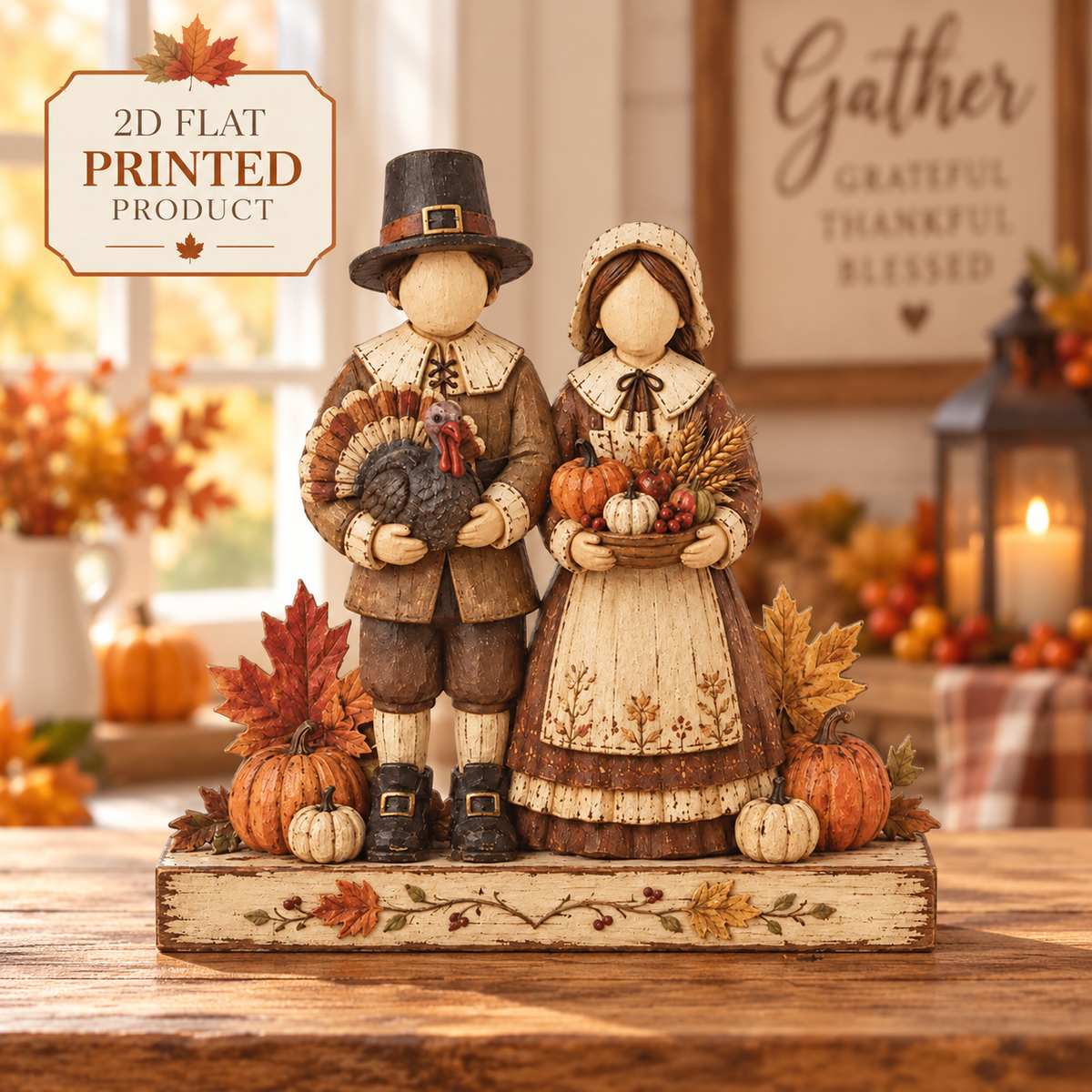 Thanksgiving Pilgrim 2D FLAT Wooden Block, Fall Harvest Couple Decor, Turkey Pumpkin Tabletop Sign, Rustic Autumn Shelf Decoration b68affbd-cc25-46d8-be51-9a0acd2d2c57-hhh-1-.png
