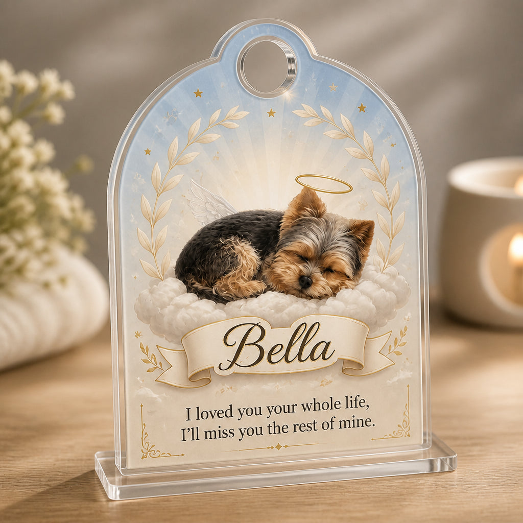 Pet Memorial Angel Acrylic Plaque – Upload Photo & Name - Personalized Custom Shape Acrylic Plaque b68bdd66-c609-4158-b95c-12d3b15ac381.jpg