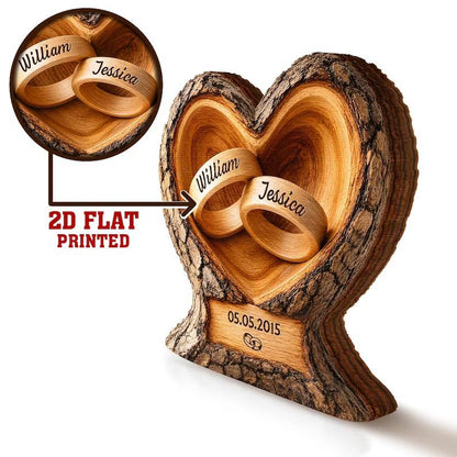 Personalized Interlocking Rings Wooden Plaque, Custom Names and Date, Wedding Anniversary Keepsake b69b1578-d00b-4b8a-b058-c513fcc39f2b-ghgh-5-.jpg