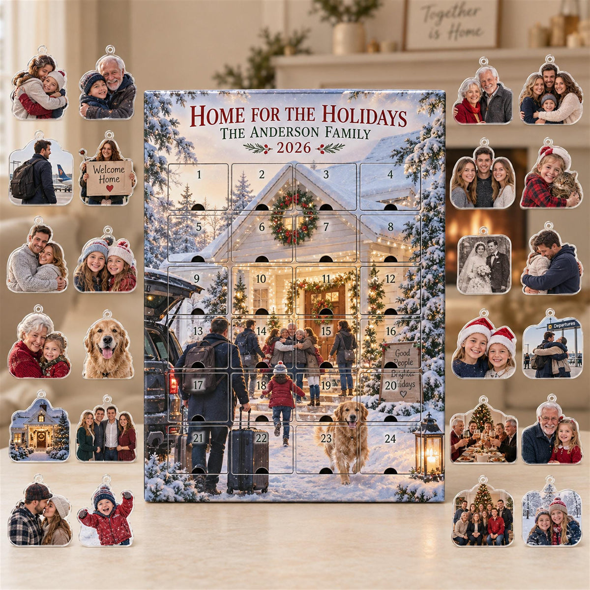 Personalized Family Reunion Advent Calendar with 24 Custom Photo Acrylic Ornaments, Home for the Holidays Gift, Multigenerational Keepsake b69ceee1-b0e1-4e0f-993f-ab19ba095d4f-il_fullxfull.8647650237_mrhn.jpg