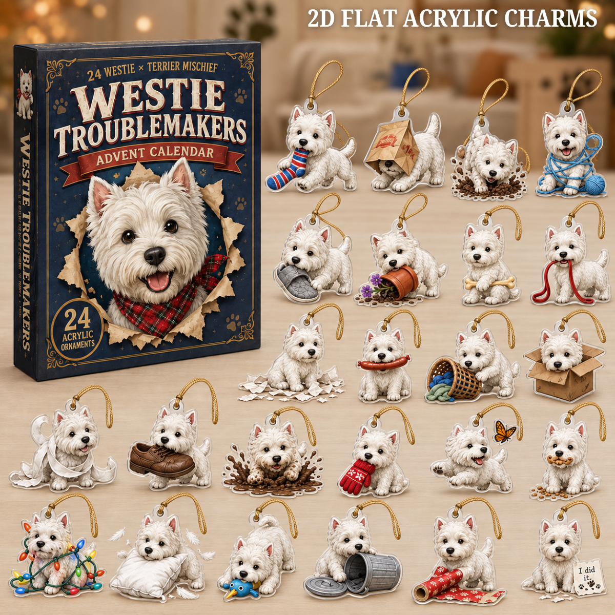 Westie Troublemakers Advent Calendar 2026 - 24-Day Festive Countdown, Acrylic Charms Blind Box - Gift For West Highland Terrier Lovers b6bb99ed-f503-4cf0-a43f-34984e0bdc5d-westie-text.png