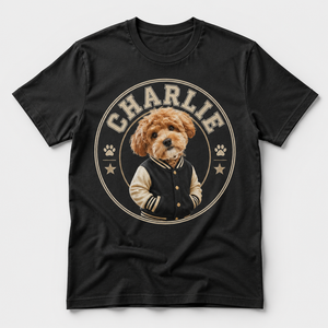 Custom Pet Portrait Varsity Badge Name Tee - Personalized T-shirt b70639c7-d0c9-4c0f-871d-85caf02a9ad0.png