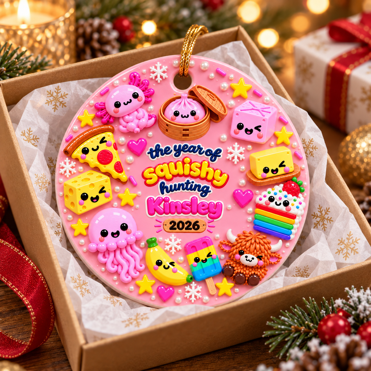 Personalized The Year Of Squishy Hunting 3D Relief Ornament, Funny Xmas Squishy 2026 Gift For Kids, Squishy Lovers, Dumpling Kids Keepsake b707e4b9-4030-407a-9e67-f7a6edbaaaa7-439c0c6a-3f4f-4a5f-a3b5-5f11af9d6a2e.png