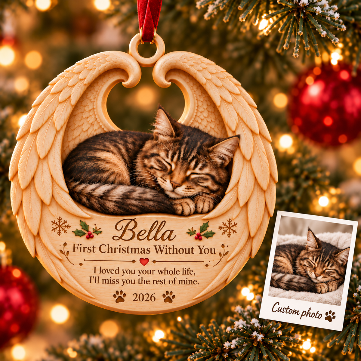 Personalized Pet Memorial Christmas Ornament – First Christmas Without You Custom Photo Cat Memorial Ornament, Pet Loss Keepsake b712432e-2958-4d6d-bf7e-1c54186c0ff8-Image-Sep-25-2026-11_41_36-AM.png