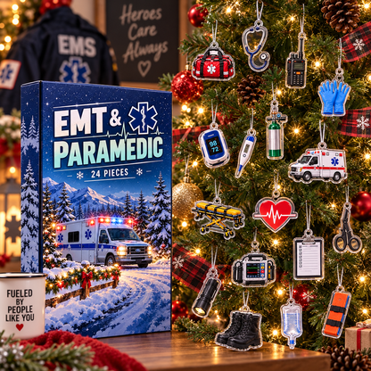 EMT & Paramedic Advent Calendar, 24 Acrylic Hanging Ornaments, Profession Christmas Countdown, Career Keepsake Gift b75f7f77-7602-46fb-b812-3abc0522bcb1-eabb71ee-8848-45e8-aad9-0d39c0fb5991.png