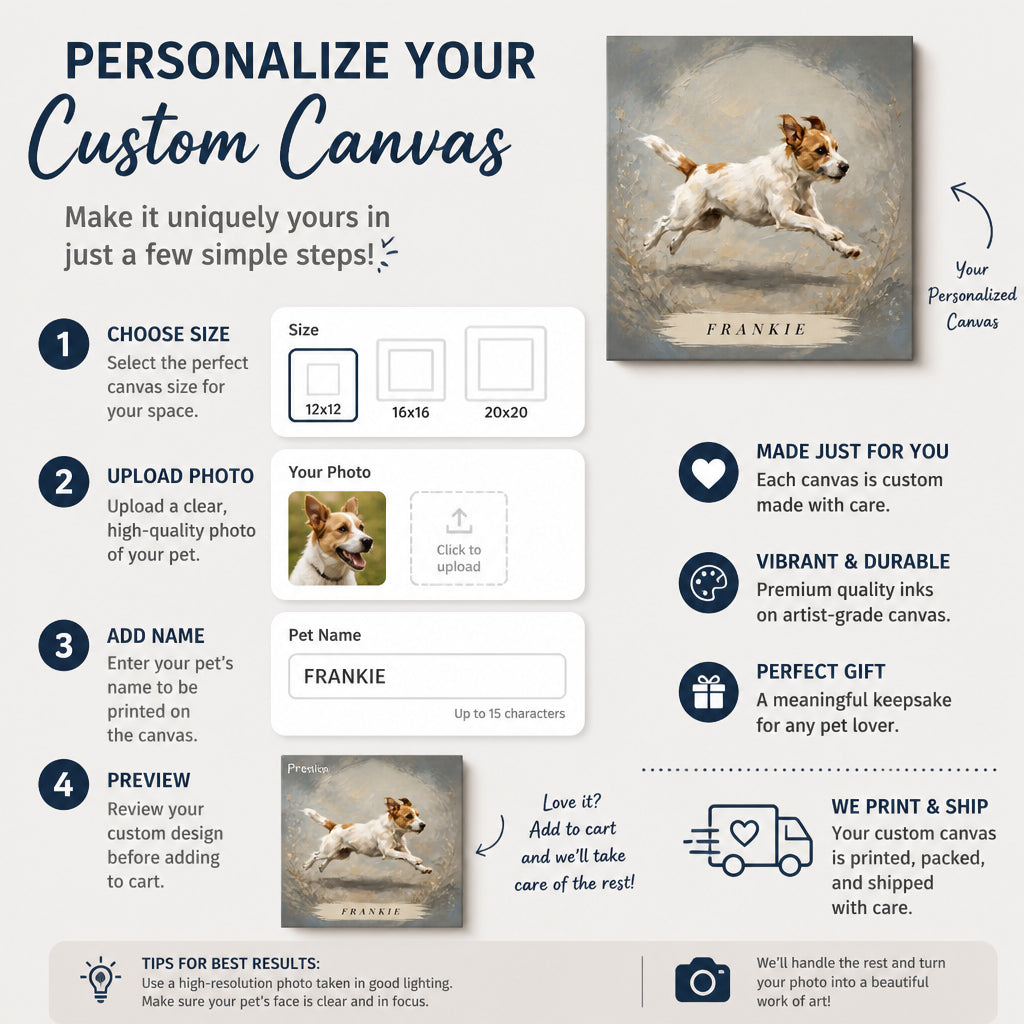 Custom Oil-Style Pet Portrait Canvas – Your Photo + Pet Name - Personalized Canvas b77d58d4-b0f9-4735-95b9-79d4c4e8e408.jpg