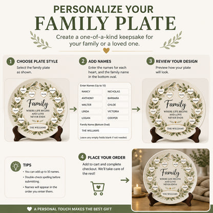 Personalized Family Tree Name Plate – Family Where Life Begins & Love Never Ends - Personalized Personalized Ceramic Plate b797414c-81f9-4271-bf0e-d8f54e868c97.jpg