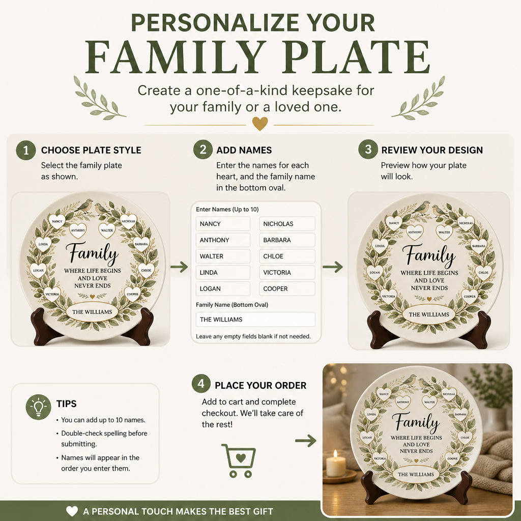 Personalized Family Tree Name Plate – Family Where Life Begins & Love Never Ends - Personalized Personalized Ceramic Plate b797414c-81f9-4271-bf0e-d8f54e868c97.jpg
